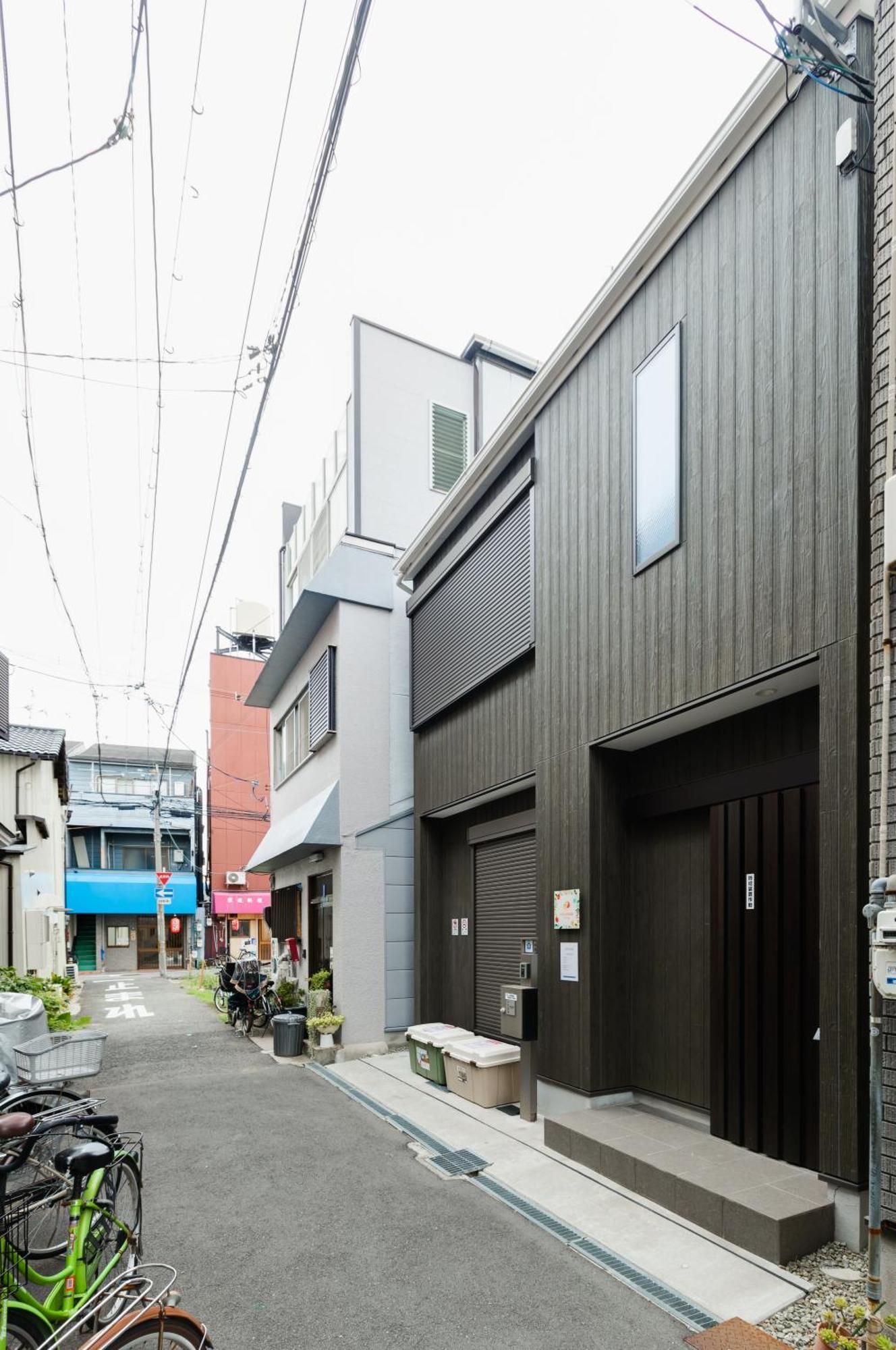 小田別荘 難波 Oda Villa Namba Osaka Exterior foto